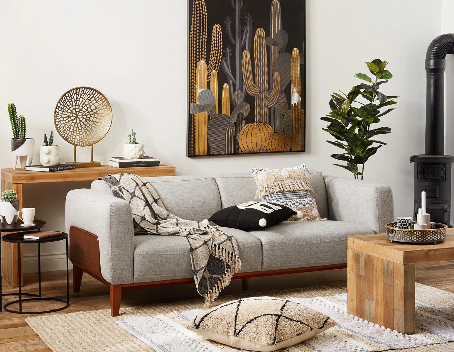 CACTO — Painting 102 cm x 142 cm - Image 2