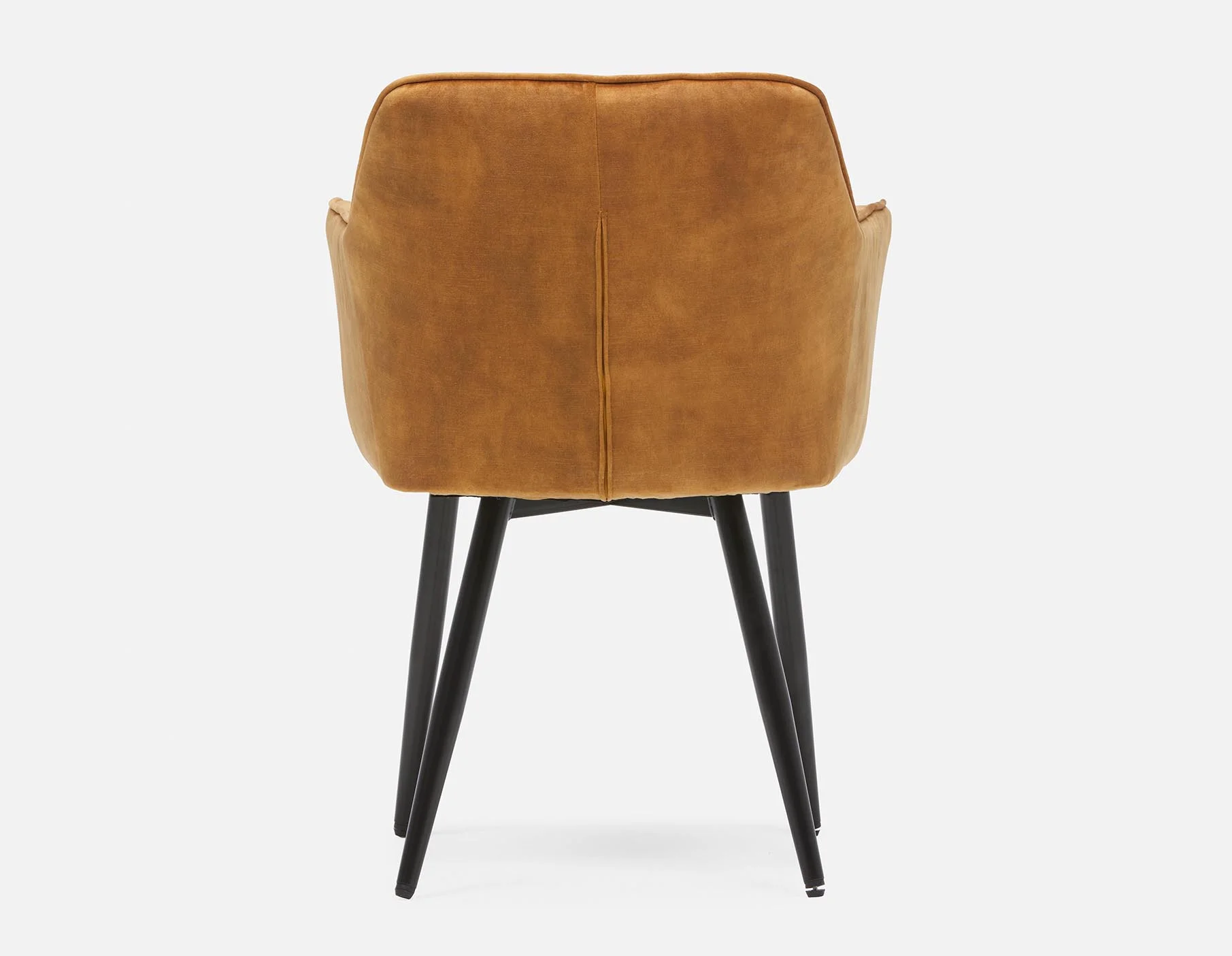 OCTAVE — Velvet dining armchair - Image 6