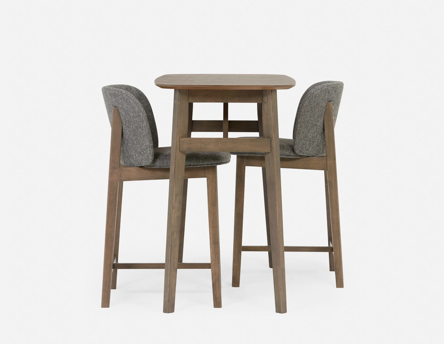 KAILUA — Mid-century modern 3-piece pub table set - Image 10
