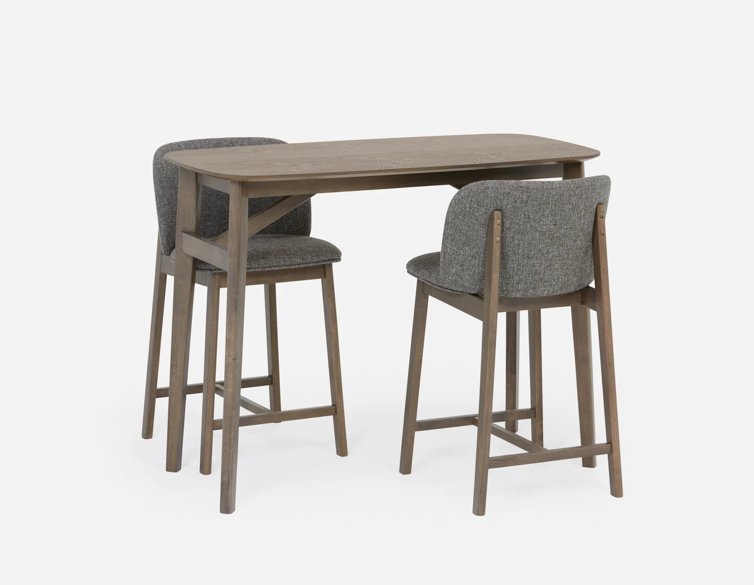 KAILUA — Mid-century modern 3-piece pub table set - Image 19