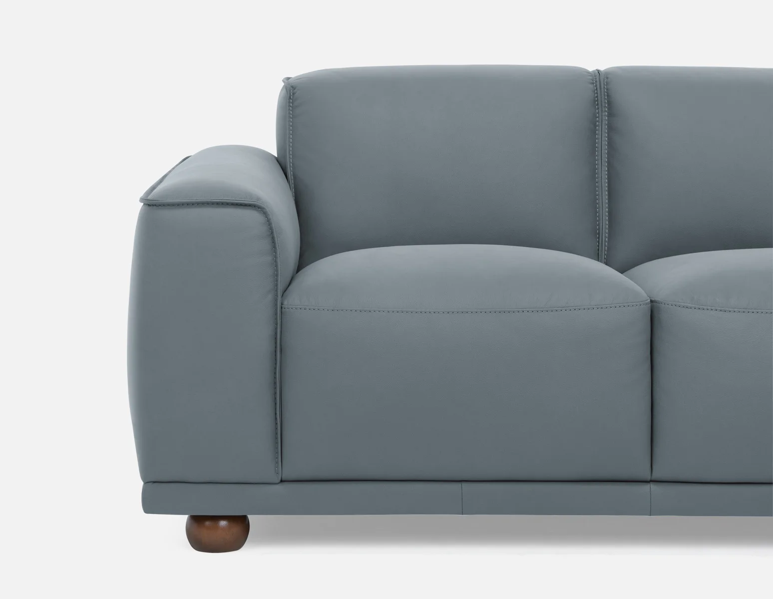 VIGO — 100% leather apartment sofa (71-99-64-12) - Image 7