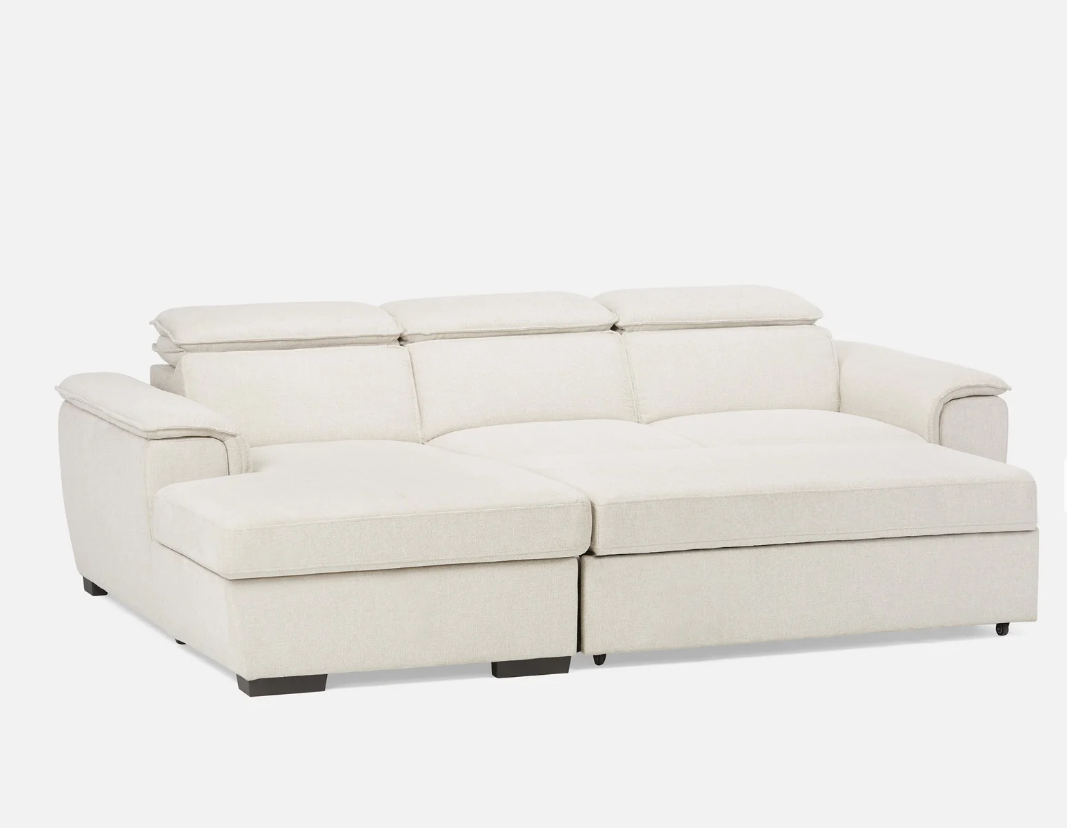 ODETTE — Contemporary left-facing sectional sofa-bed with storage (09-05-14-95) - Image 9