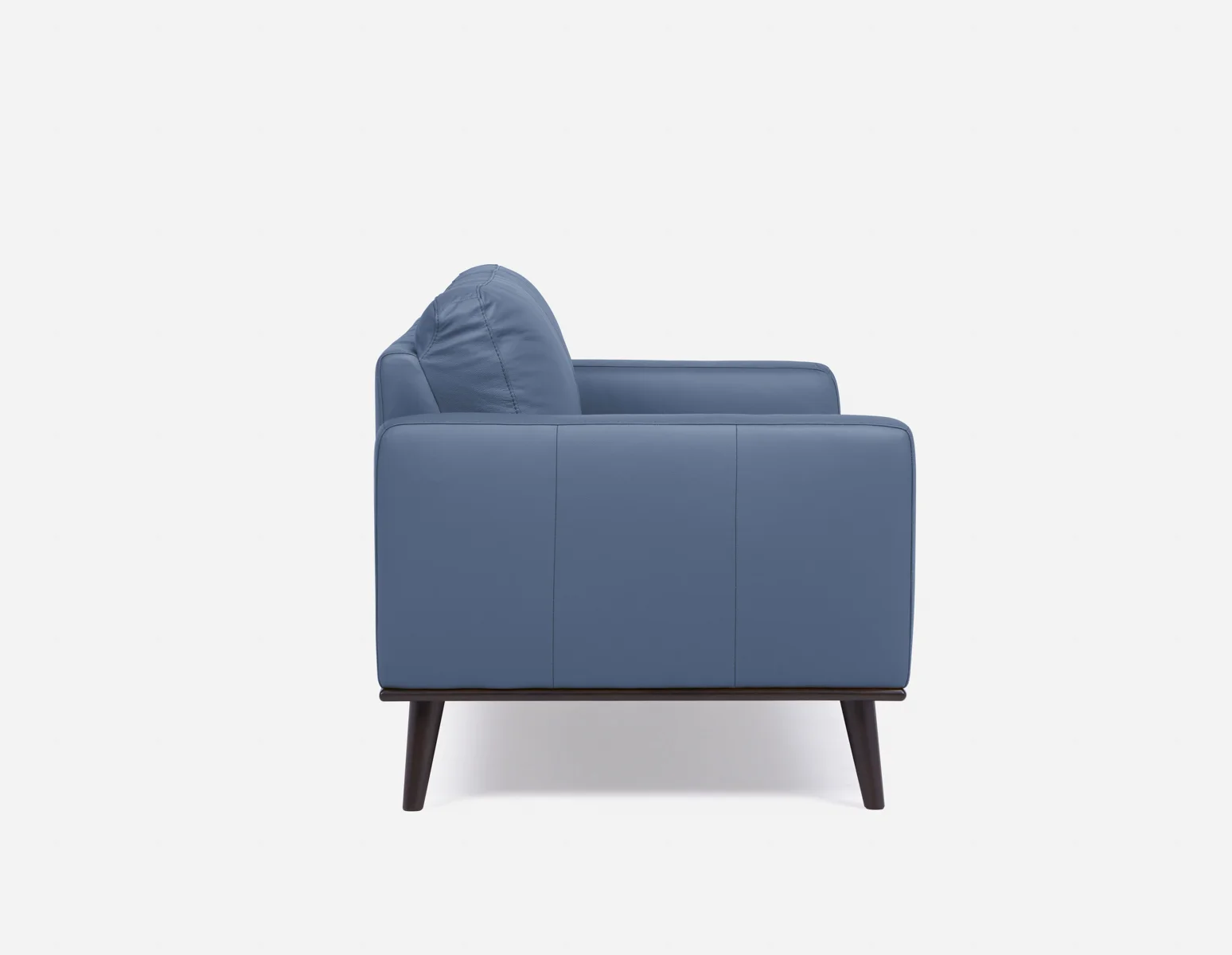BETTA — 100% leather mid century loveseat (24-76-17-17) - Image 10