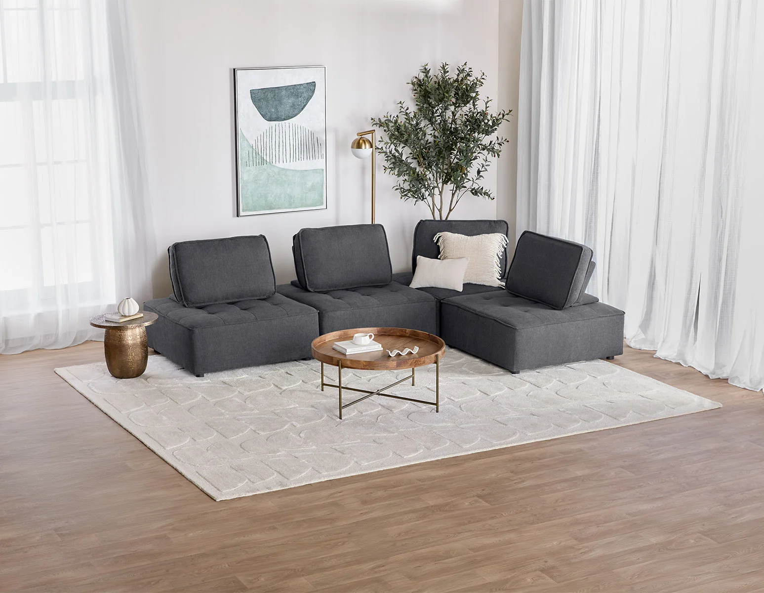 LEON — 2-pc modular interchangeable sofa (03-60-84-33) - Image 11