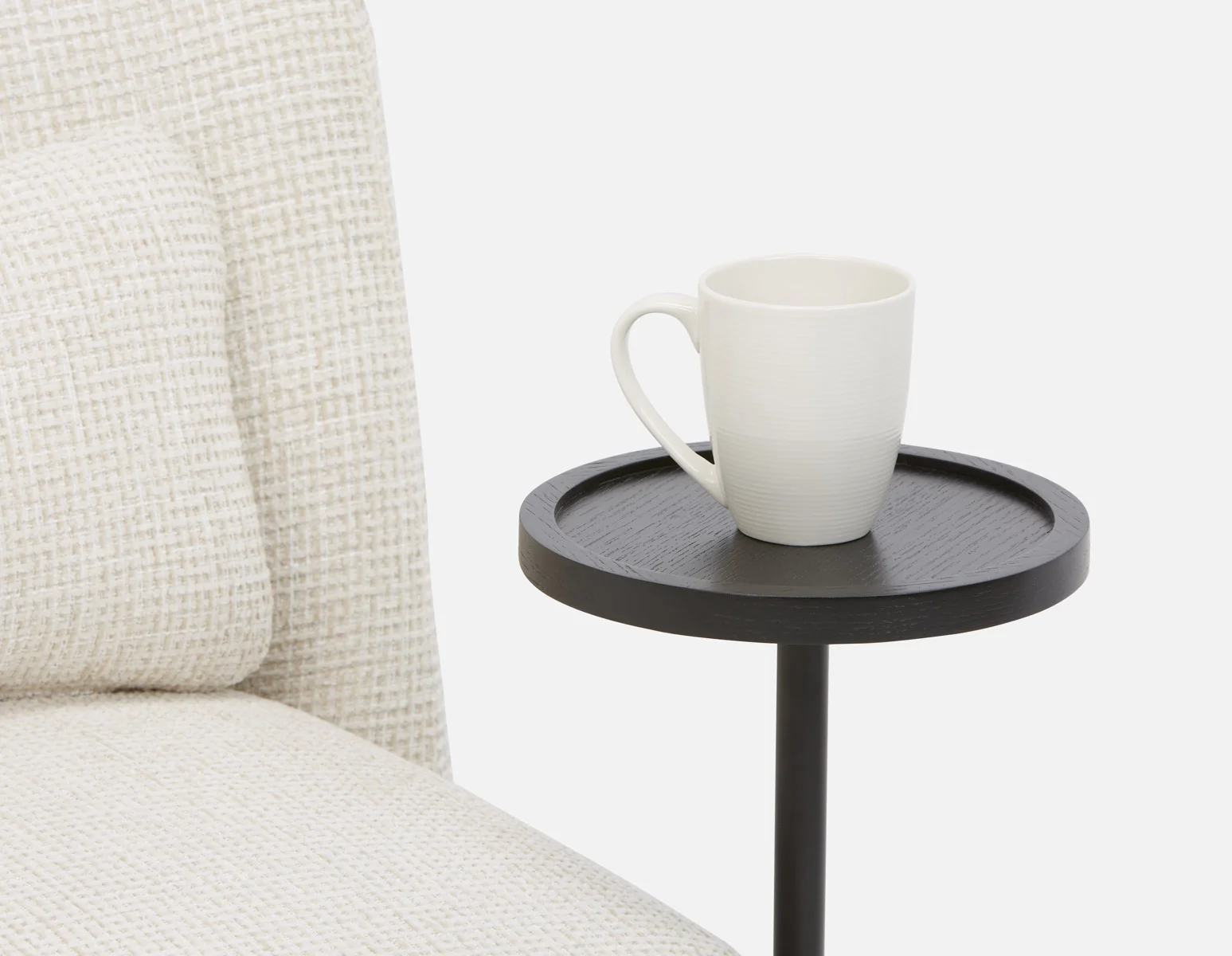 STIOLO — Accent chair with interchangeable drink stand (96-63-18-95) - Image 4