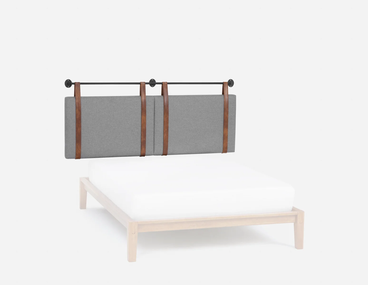 NINO — Modern suspended double headboard - Image 2