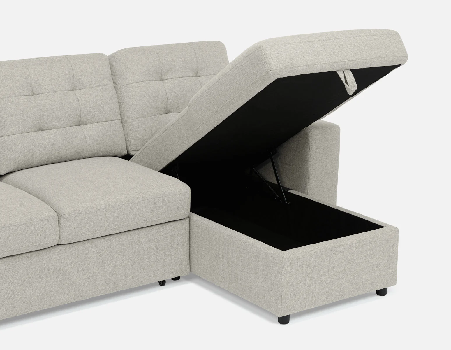 MARNIE — Contemporary interchangeable sectional sofa-bed with storage (73-29-20-95) - Image 13