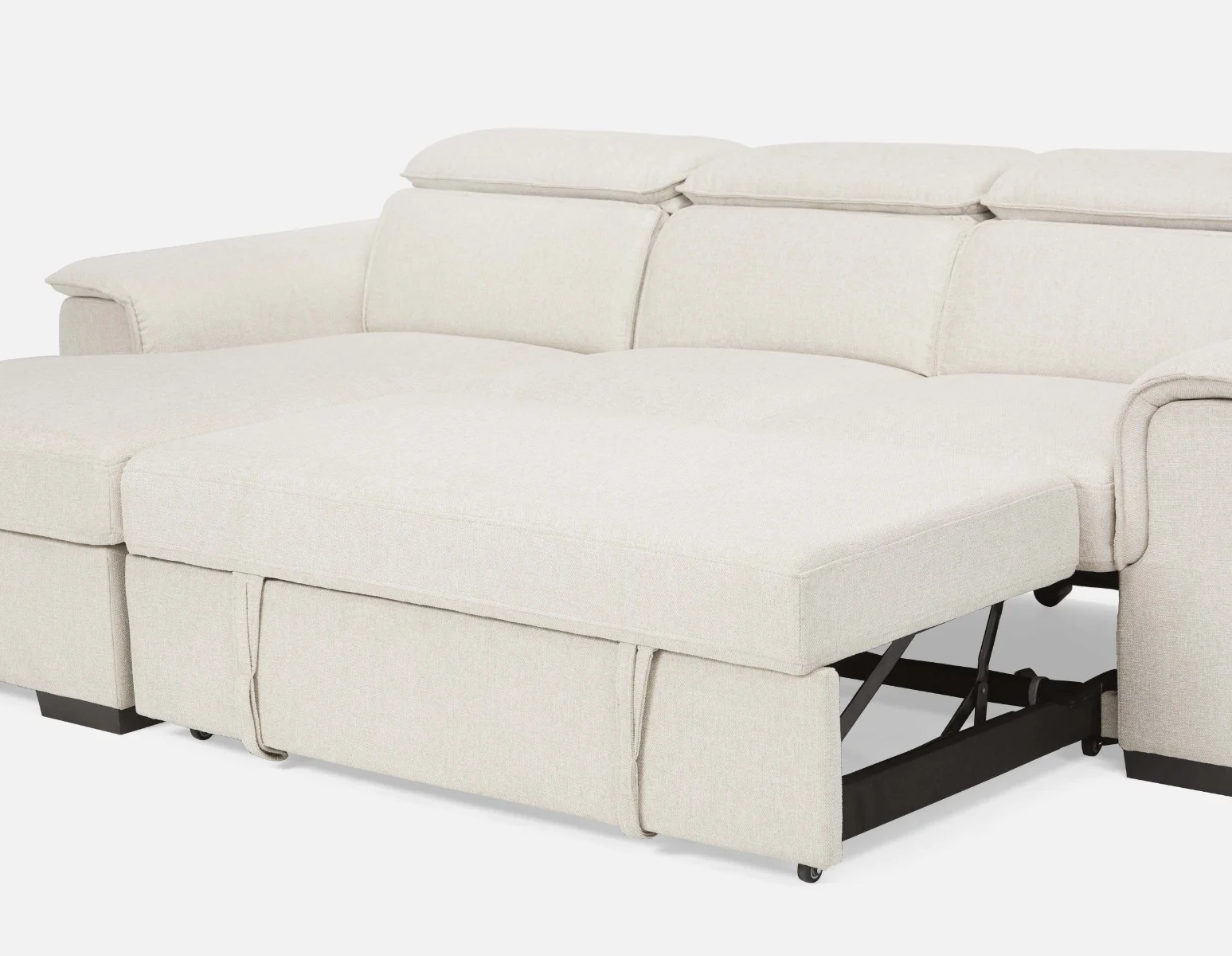 ODETTE — Contemporary left-facing sectional sofa-bed with storage (09-05-14-95) - Image 4