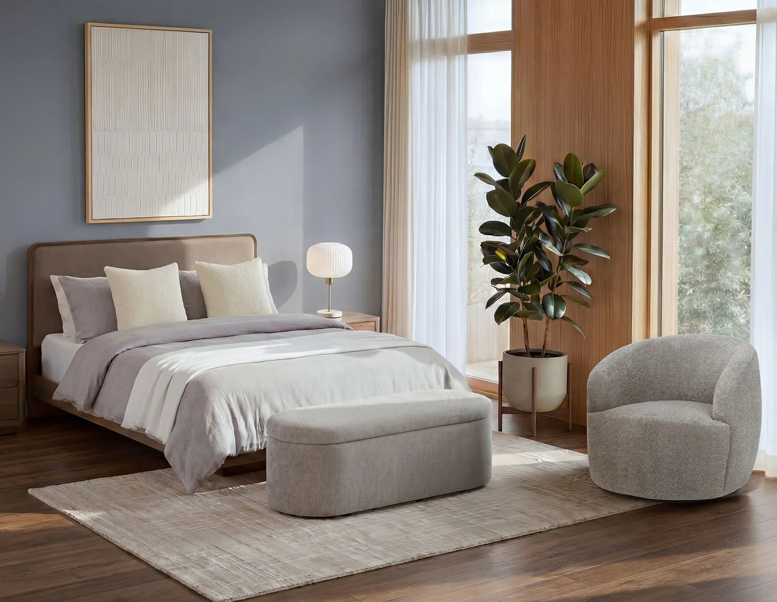 JANELLE — Swivel armchair (12-62-65-30-D) - Image 13