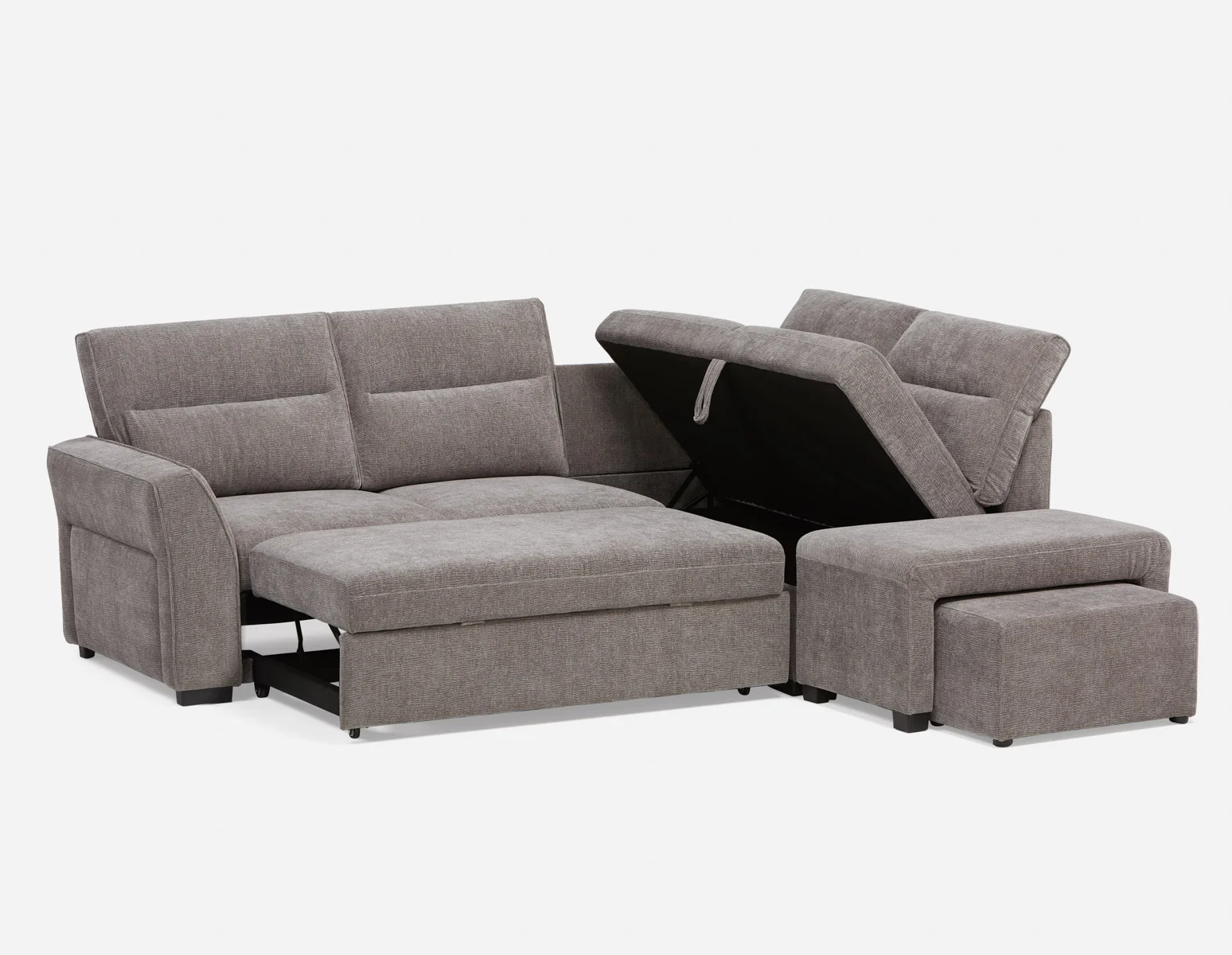 MINNESOTA — Right-facing sectional sofa-bed with storage (05-26-28-30) - Image 14