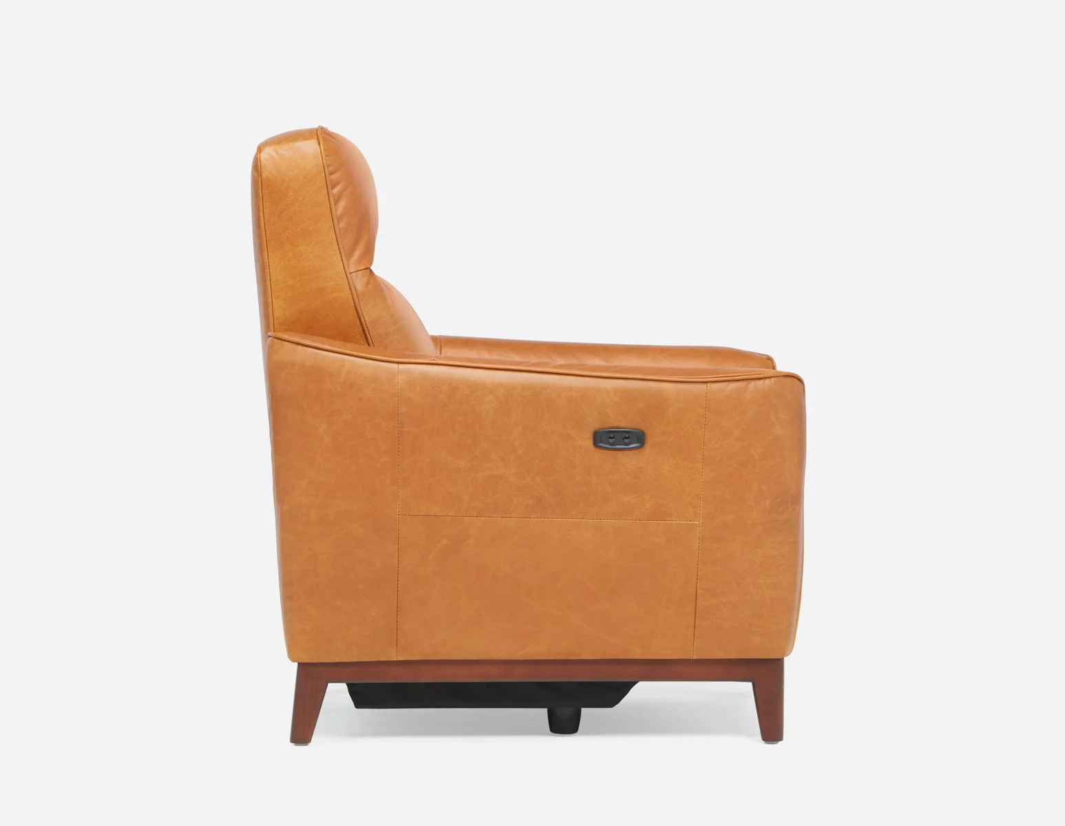 PALMER — Contemporary modern power-reclining 100% leather armchair (03-96-81-49) - Image 8