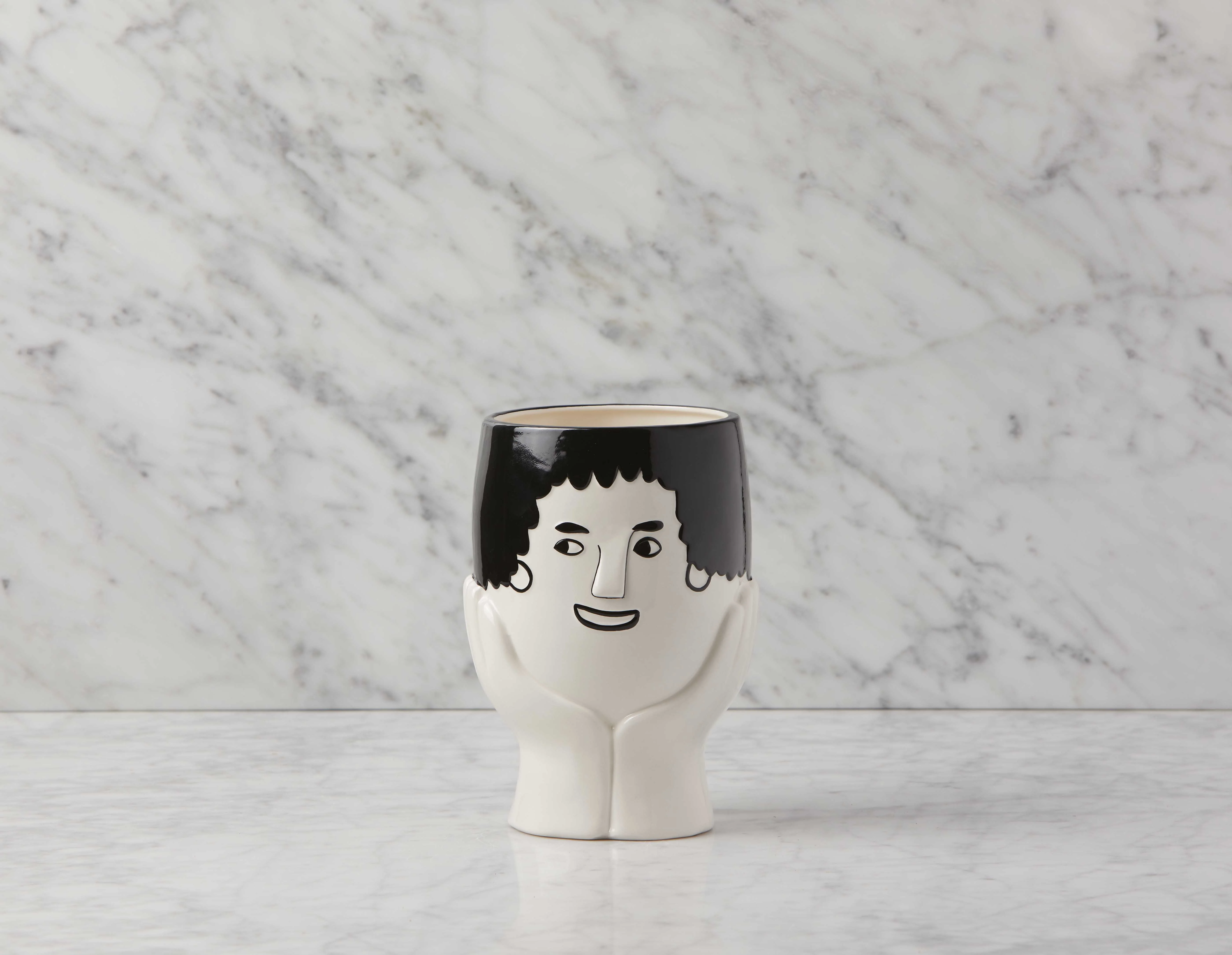 CHAROU — Ceramic planter 22 cm - Image 2