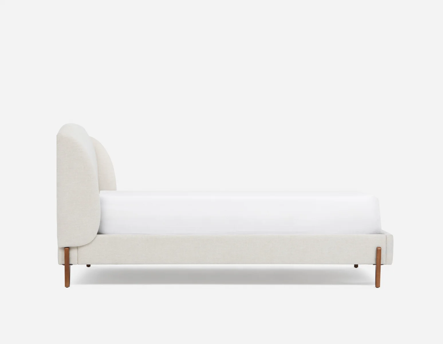 MARCIA — Mid-century modern upholstered queen size bed - Image 11