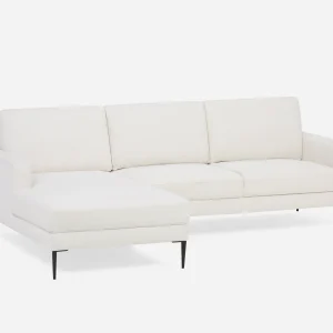 TERESA — Contemporary left-facing sectional sofa (96-78-29-46)