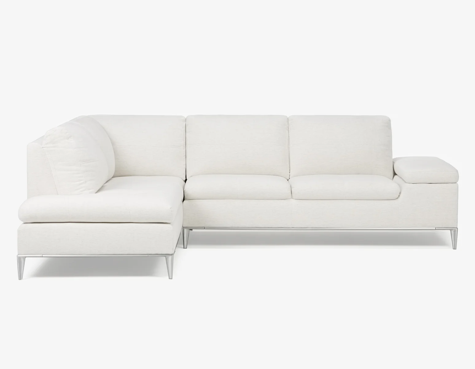 ANDREW — Left-facing sectional sofa in performance fabric (87-32-29-46) - Image 2