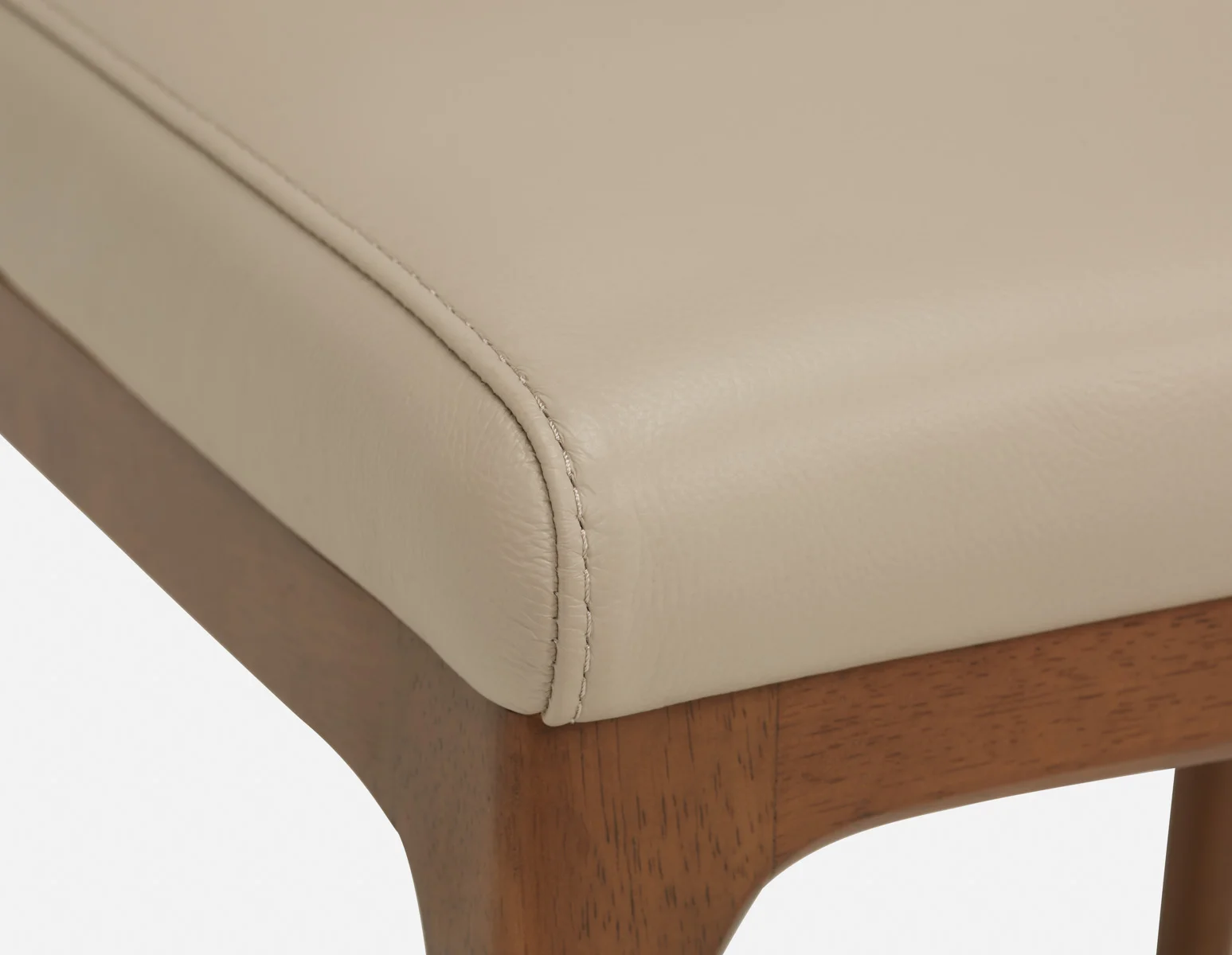 EVA — 100% leather modern counter stool 66cm (64-20-17-88) - Image 5