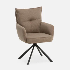 RICHARD — Swivel dining armchair (42-34-41-30)