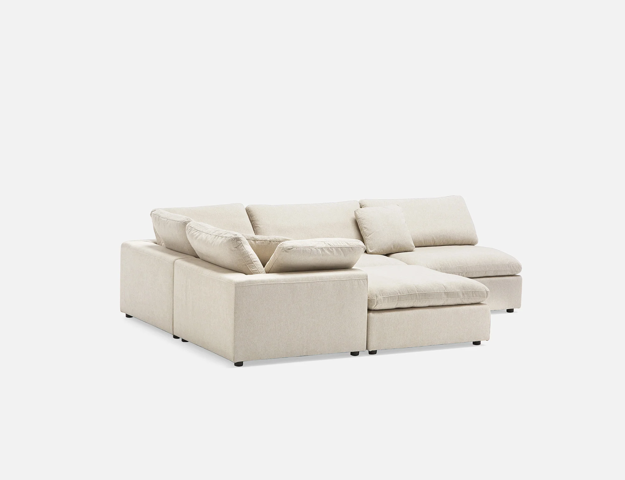 SOFT — Contemporary 5-pc modular sectional sofa (89-07-55-46) - Image 18