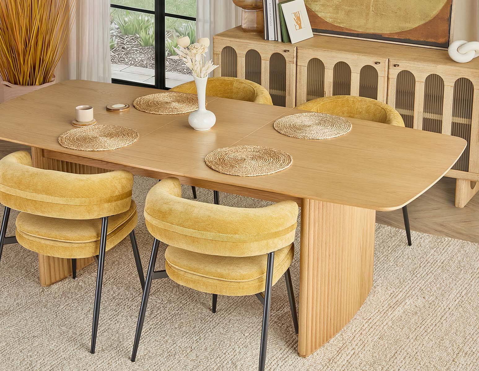LESTER — Extendable dining table 180 cm to 220 cm (83-65-40-42-D) - Image 15