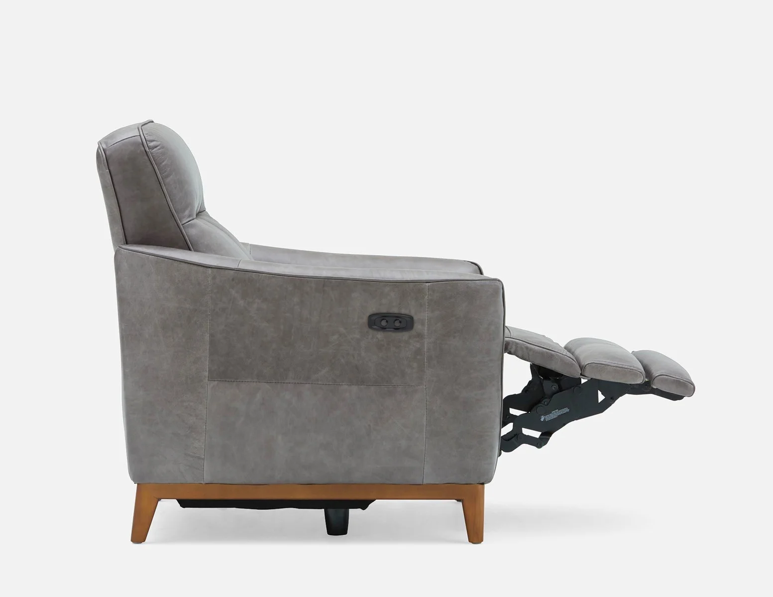 PALMER — Contemporary modern power-reclining 100% leather armchair (03-96-81-30-D) - Image 2