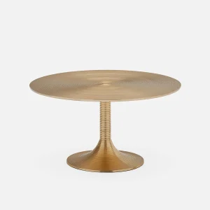 SPIRA — Aluminum coffee table 77 cm