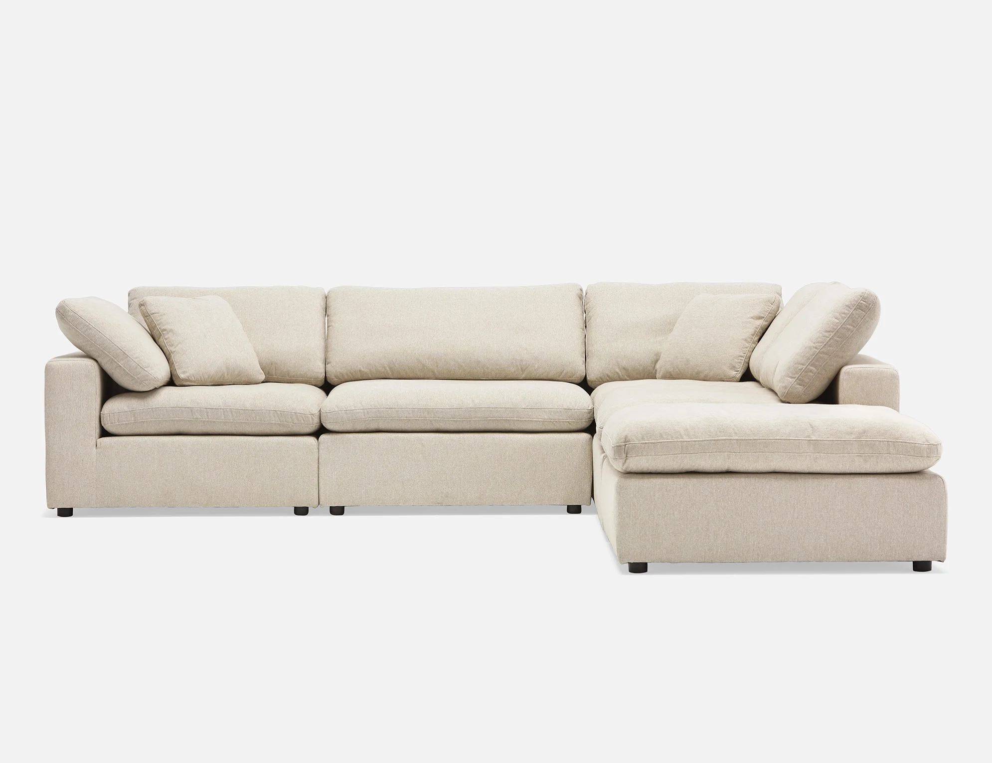 SOFT — Contemporary 5-pc modular sectional sofa (89-07-55-46) - Image 4