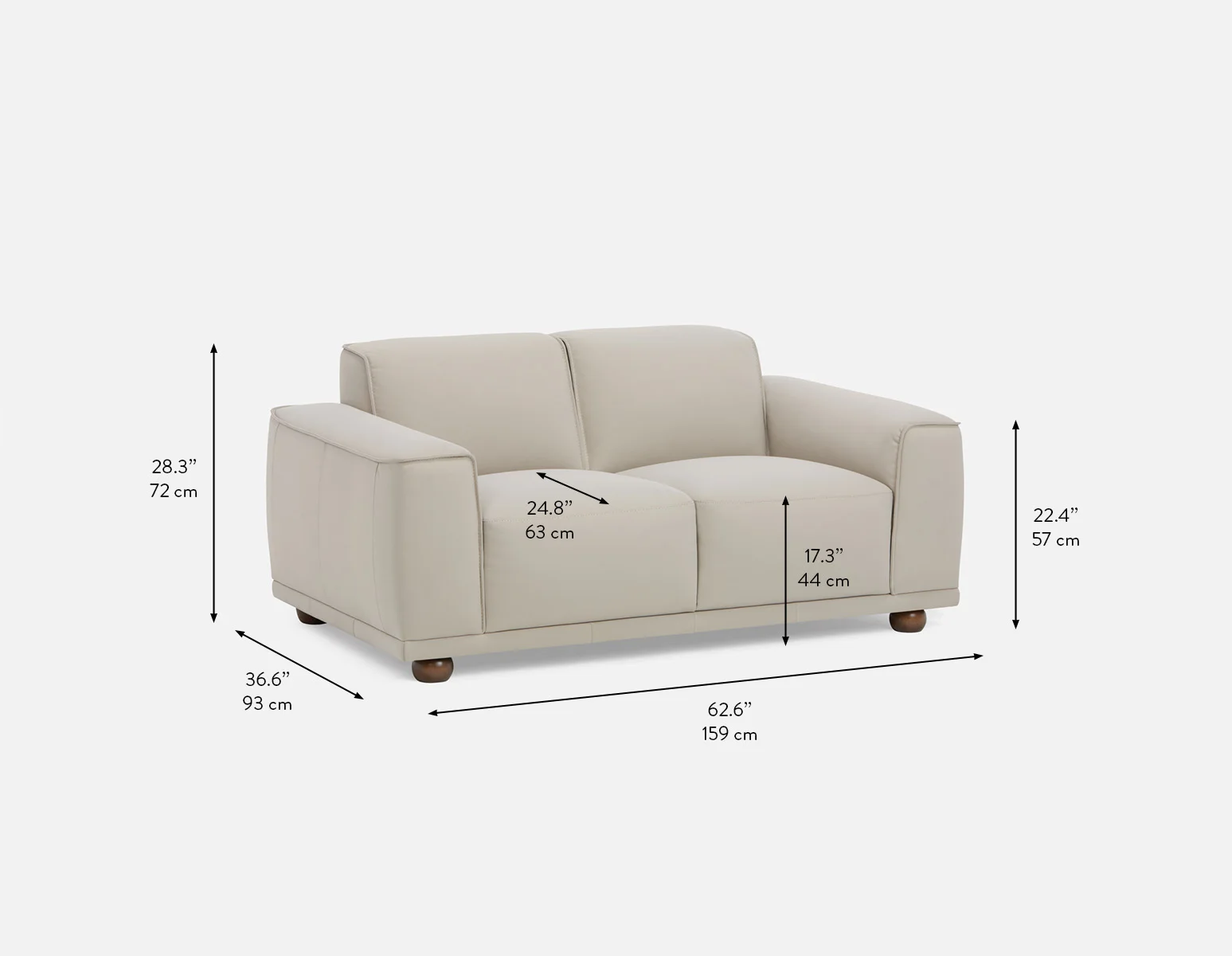 VIGO — 100% leather apartment sofa (71-99-64-88) - Image 13