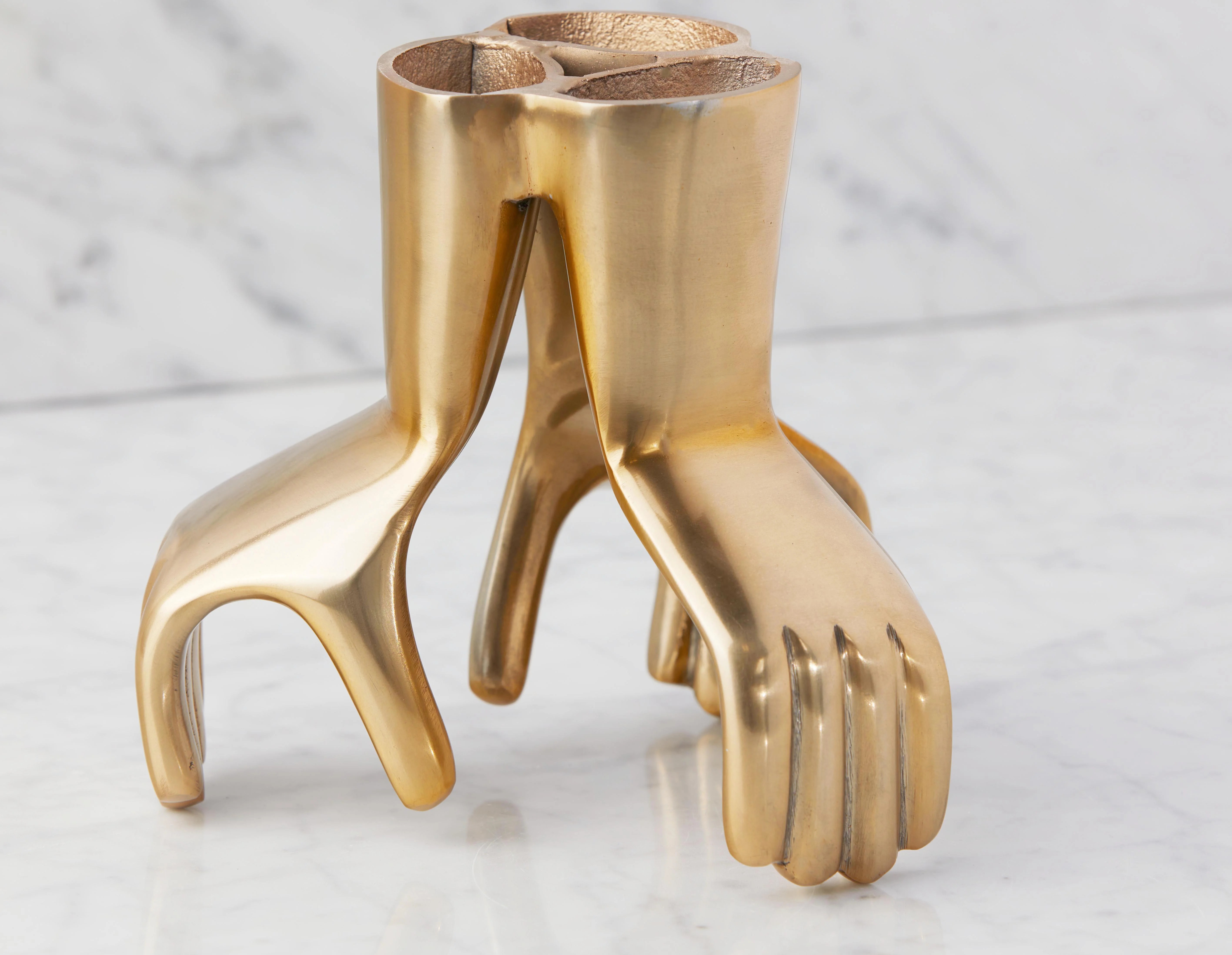 DOIGTS — Aluminum vase 18 cm - Image 3