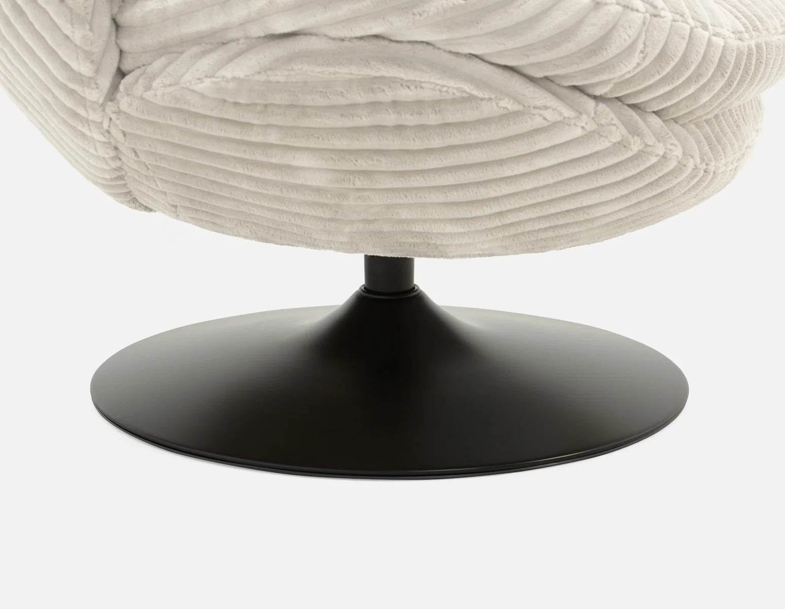 ROUSSEAU — Corduroy accent chair (57-77-60-46) - Image 4