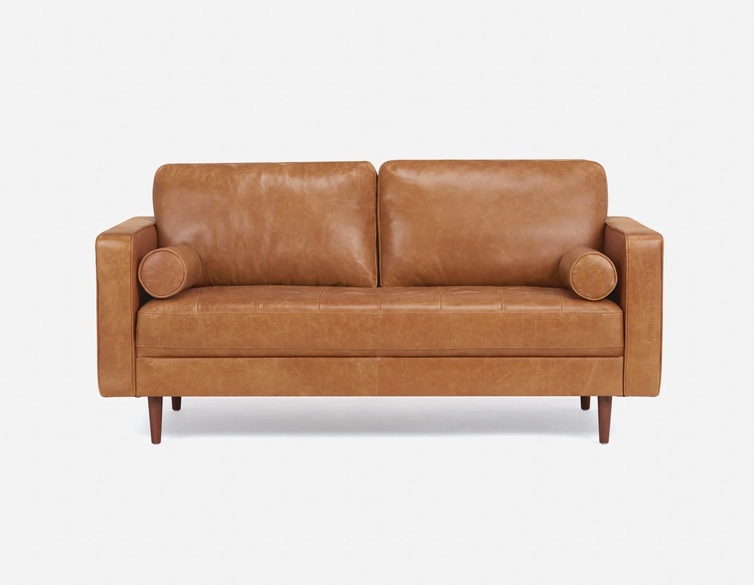 KINSEY — 100% leather loveseat - Image 2