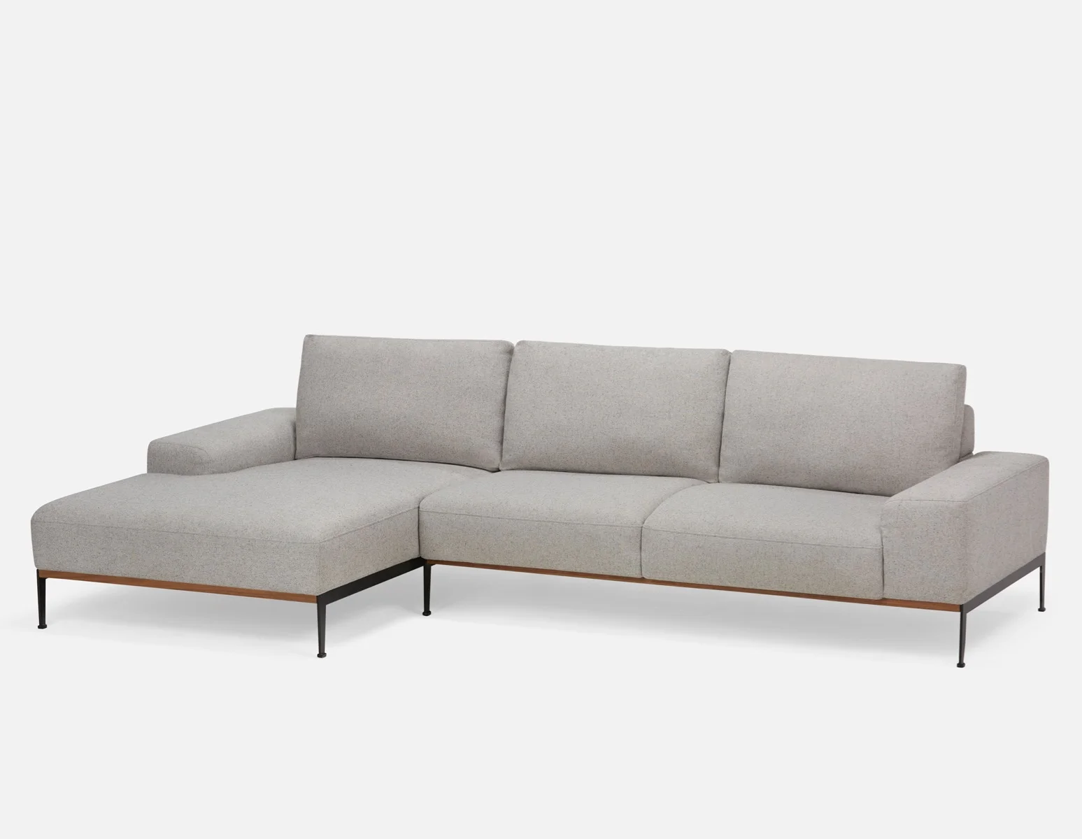 PRESTON — Modern left-facing sectional sofa - Image 4
