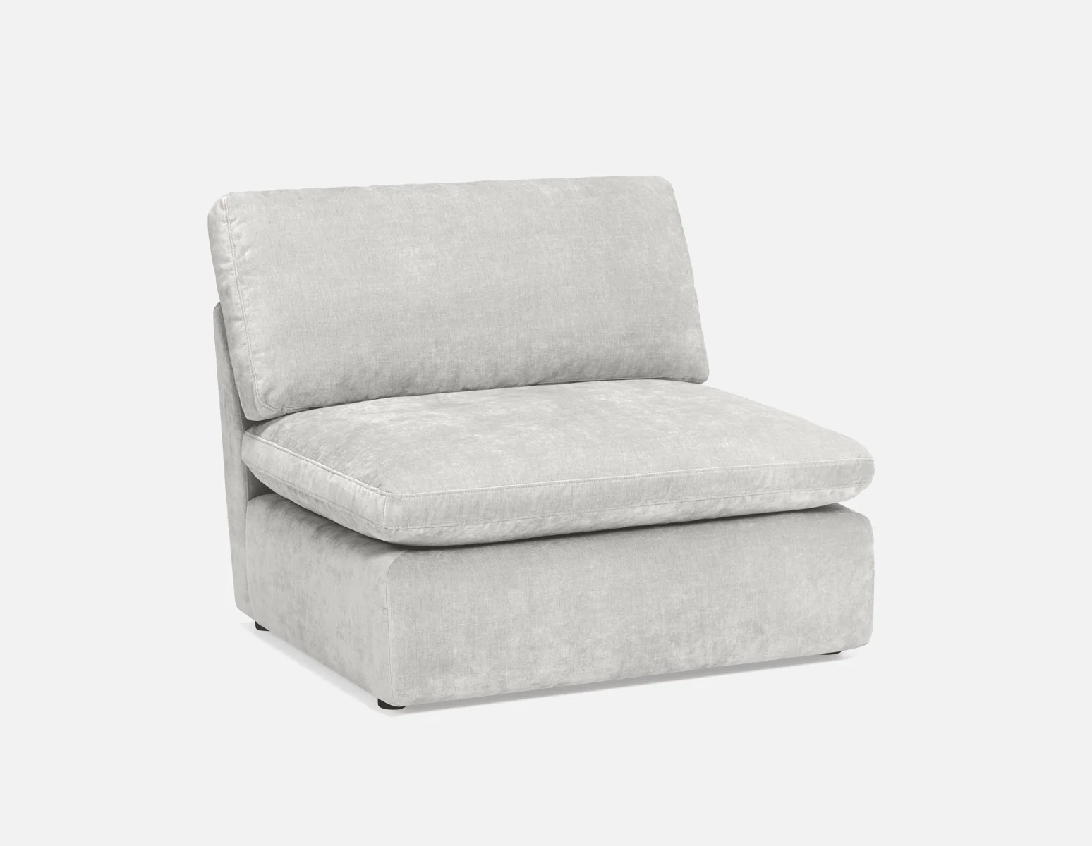 CHABLIS — Modular armless sofa customize to fit your space (62-55-30-30)