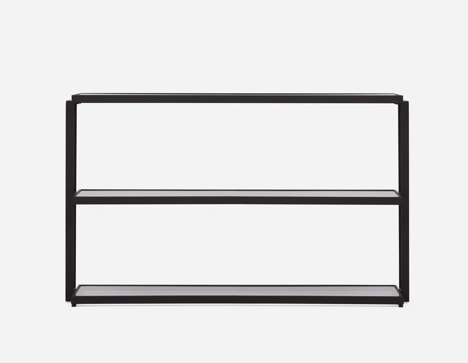 AGLAYA — 3-Tier tempered Glass Shelves 132cm (30-93-28-20-D) - Image 2