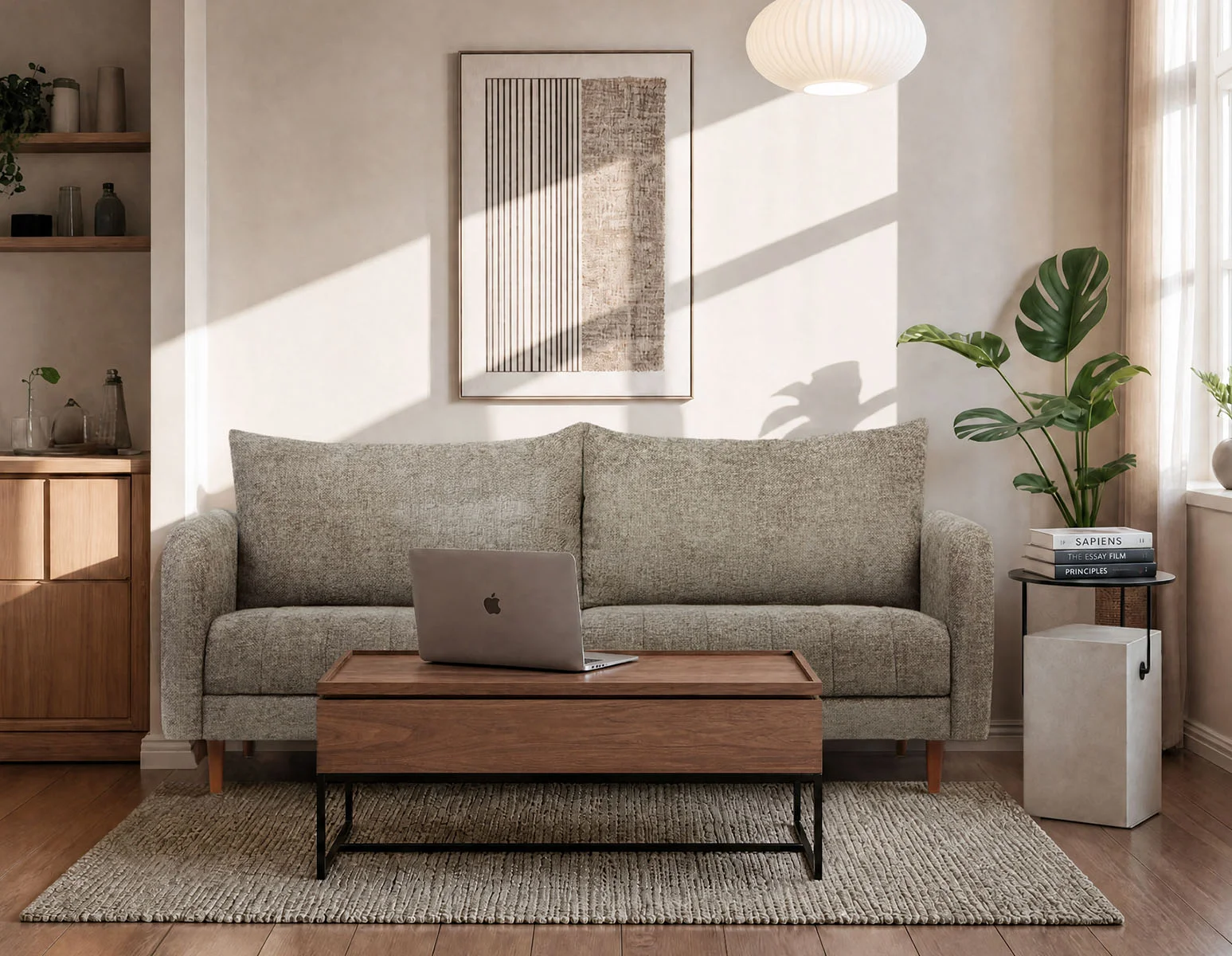 GENNY — Modern contemporary end table 45cm - Image 11