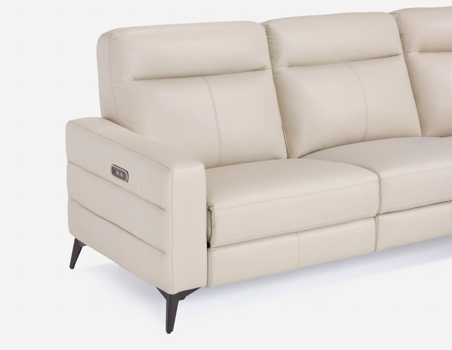 BILLIE — Right-facing 100% leather power reclining sectional sofa (39-01-98-88) - Image 9