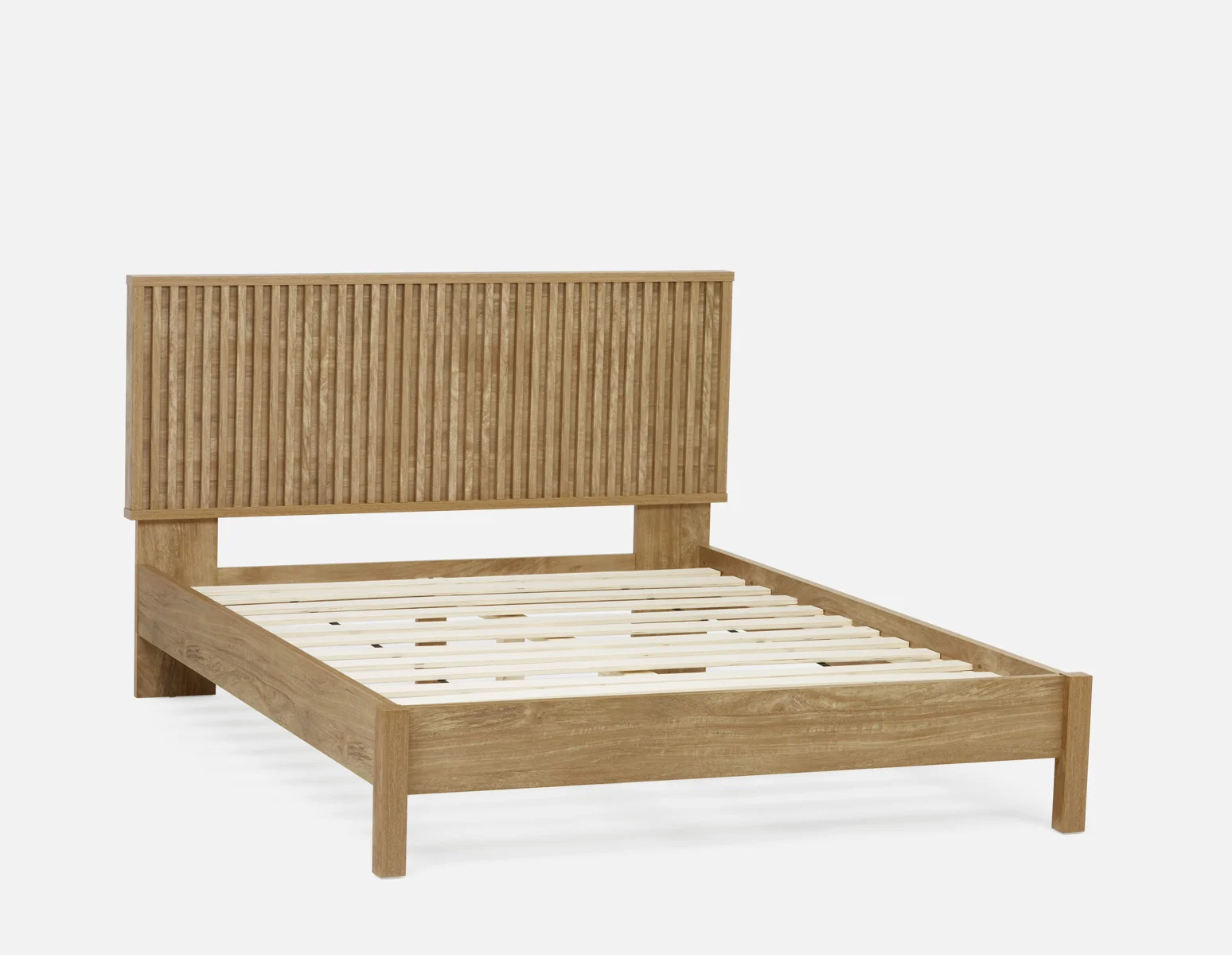 RIONA — Japandi style queen size bed - Image 9