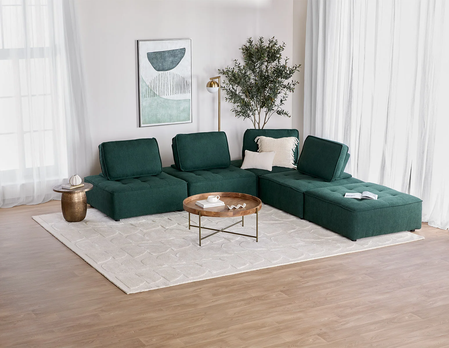 LEON — Modular sectional sofa customize to fit your space (61-64-25-70) - Image 17