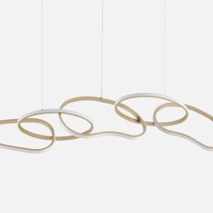 ULANI — Contemporary dimmable pendant 120 cm (72-64-70-64)