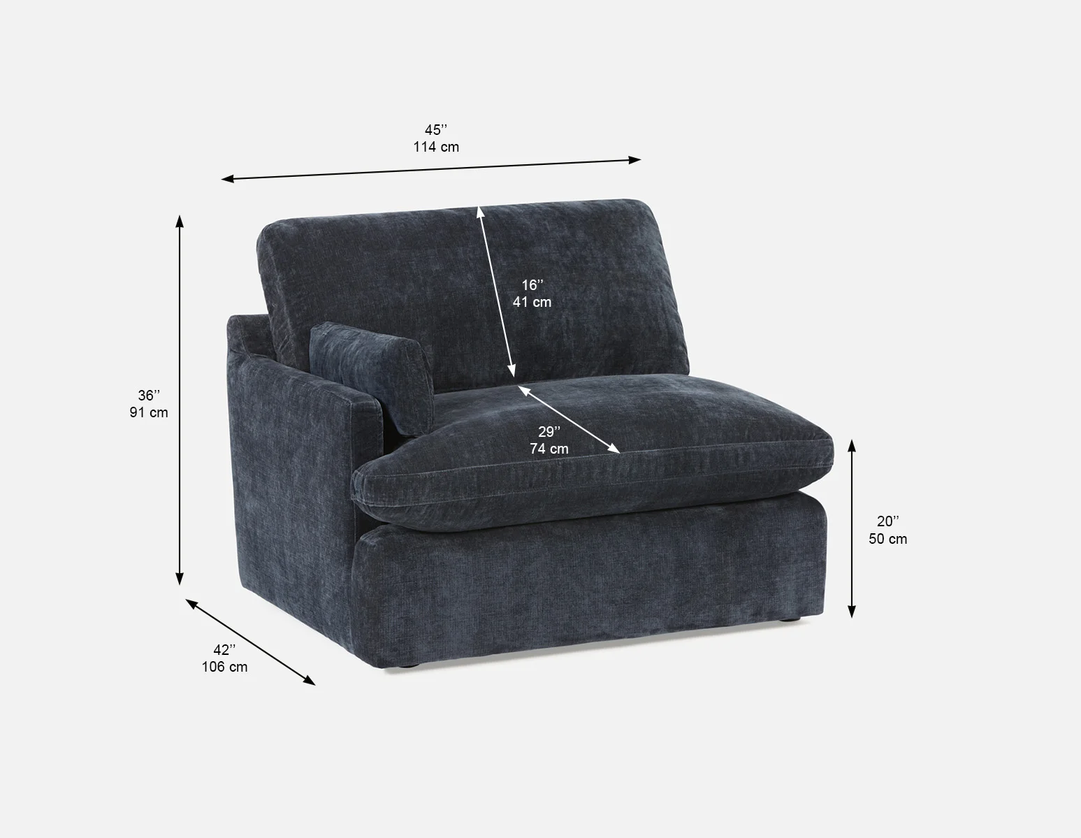 CHABLIS — Modular sofa with left arm customize to fit your space (45-28-19-60) - Image 12