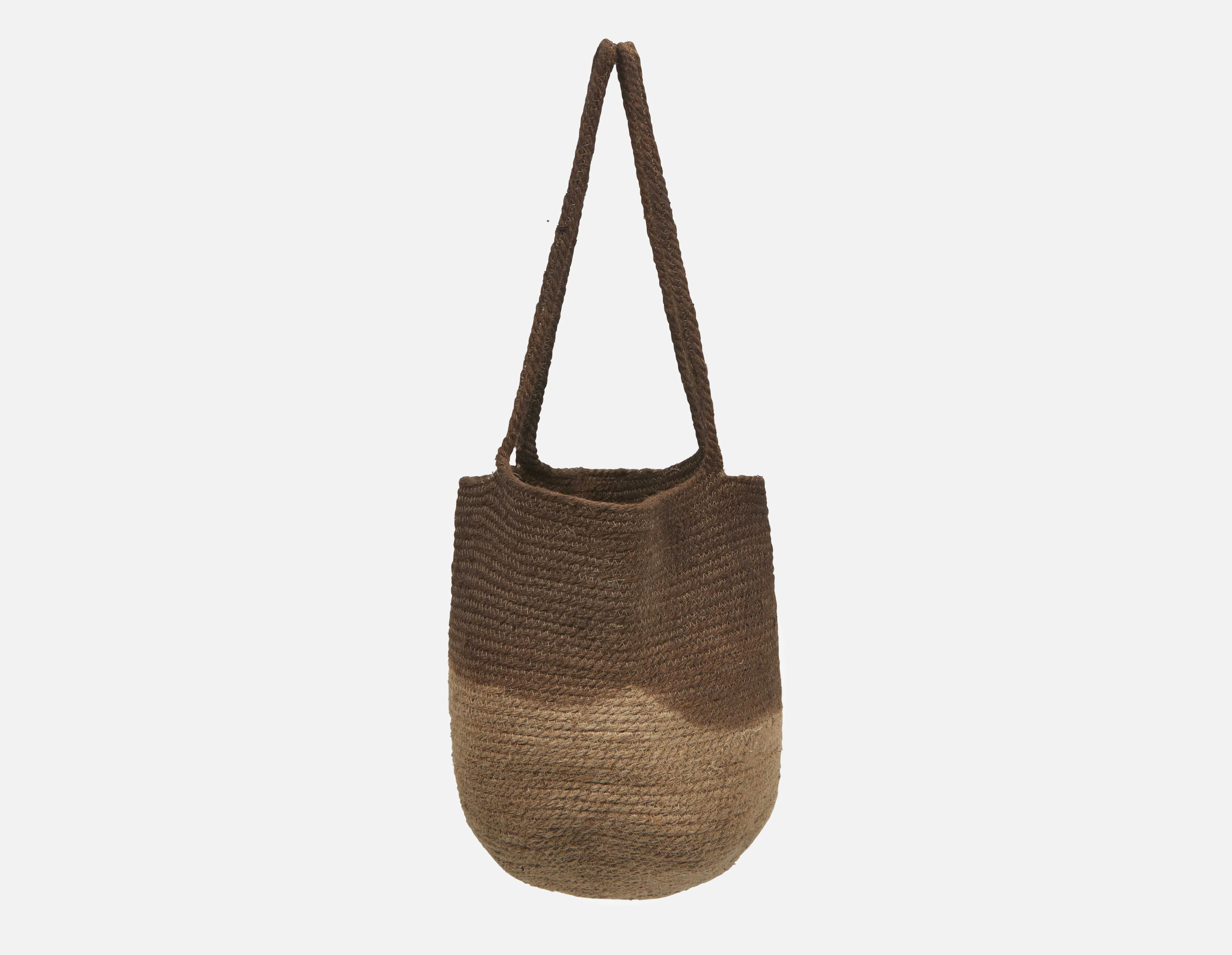 TINA — Woven jute tote bag - Image 3