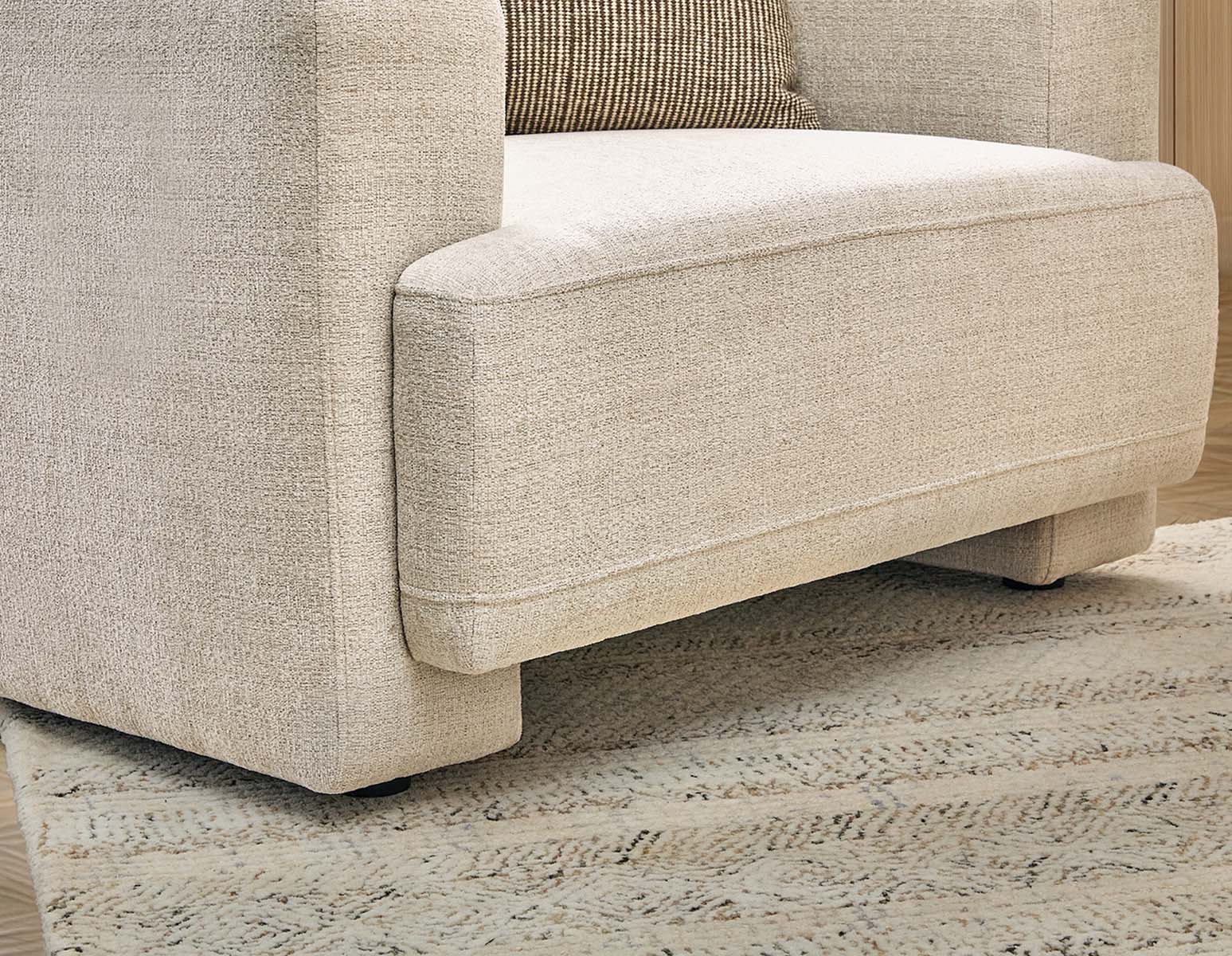 CHARLIE — Modern contemporary armchair (77-12-32-46) - Image 13
