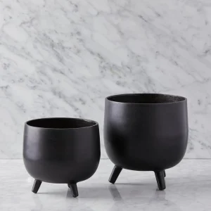LAWRENCE — 2-piece aluminum planter set (17-67-03-20)