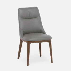TOLEDA — 100% leather contemporary dining chair (59-02-51-30)