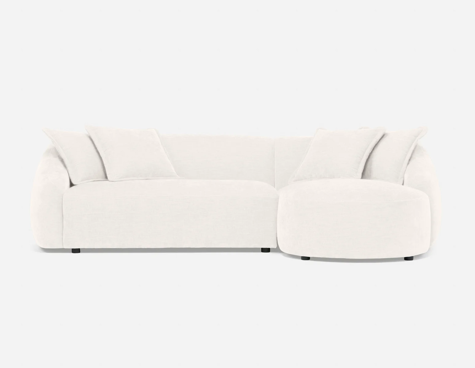 DOYER — Modern right-facing sectional sofa (97-85-01-95-D) - Image 2