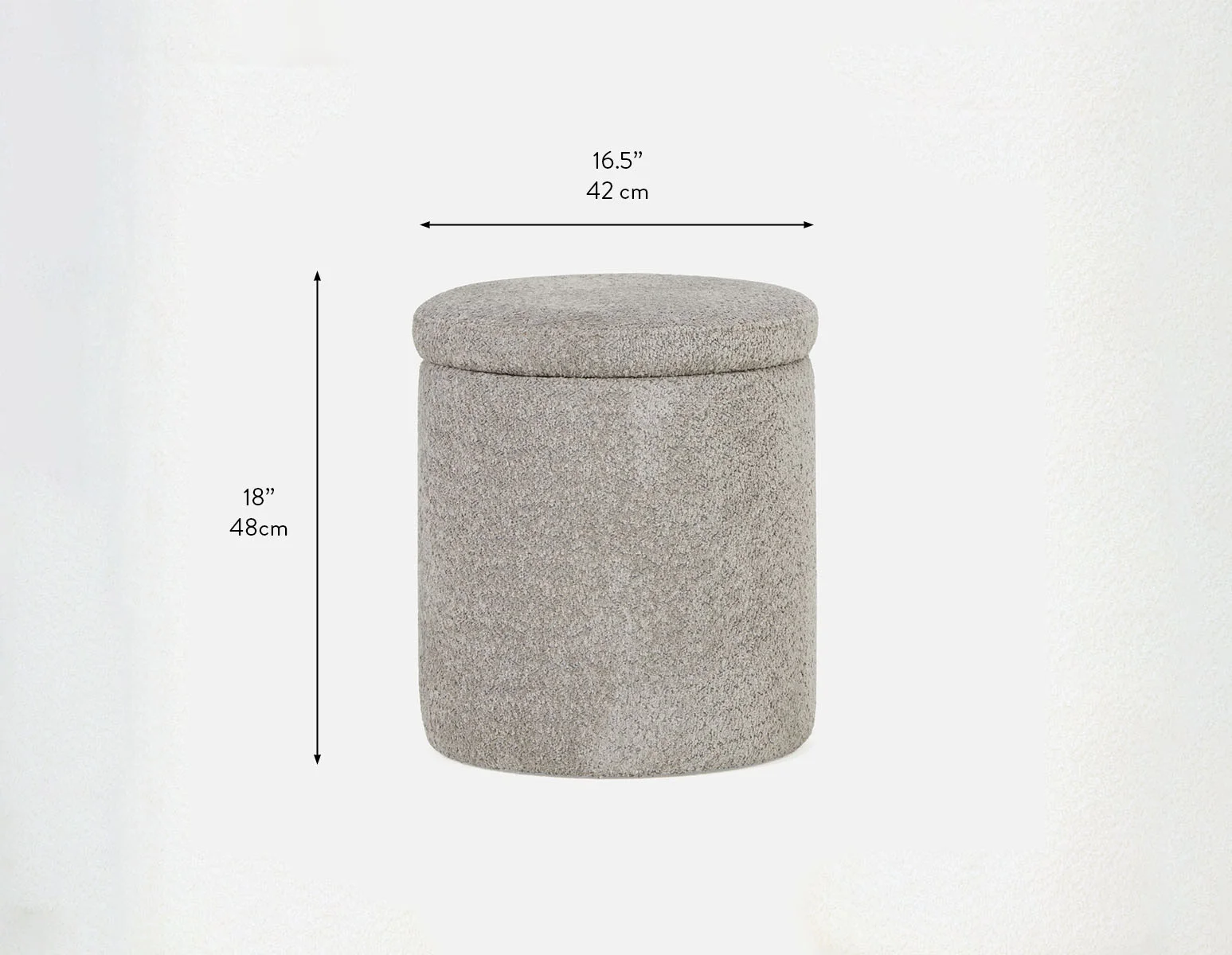 LAURENCE — Storage ottoman (46-35-82-30) - Image 7