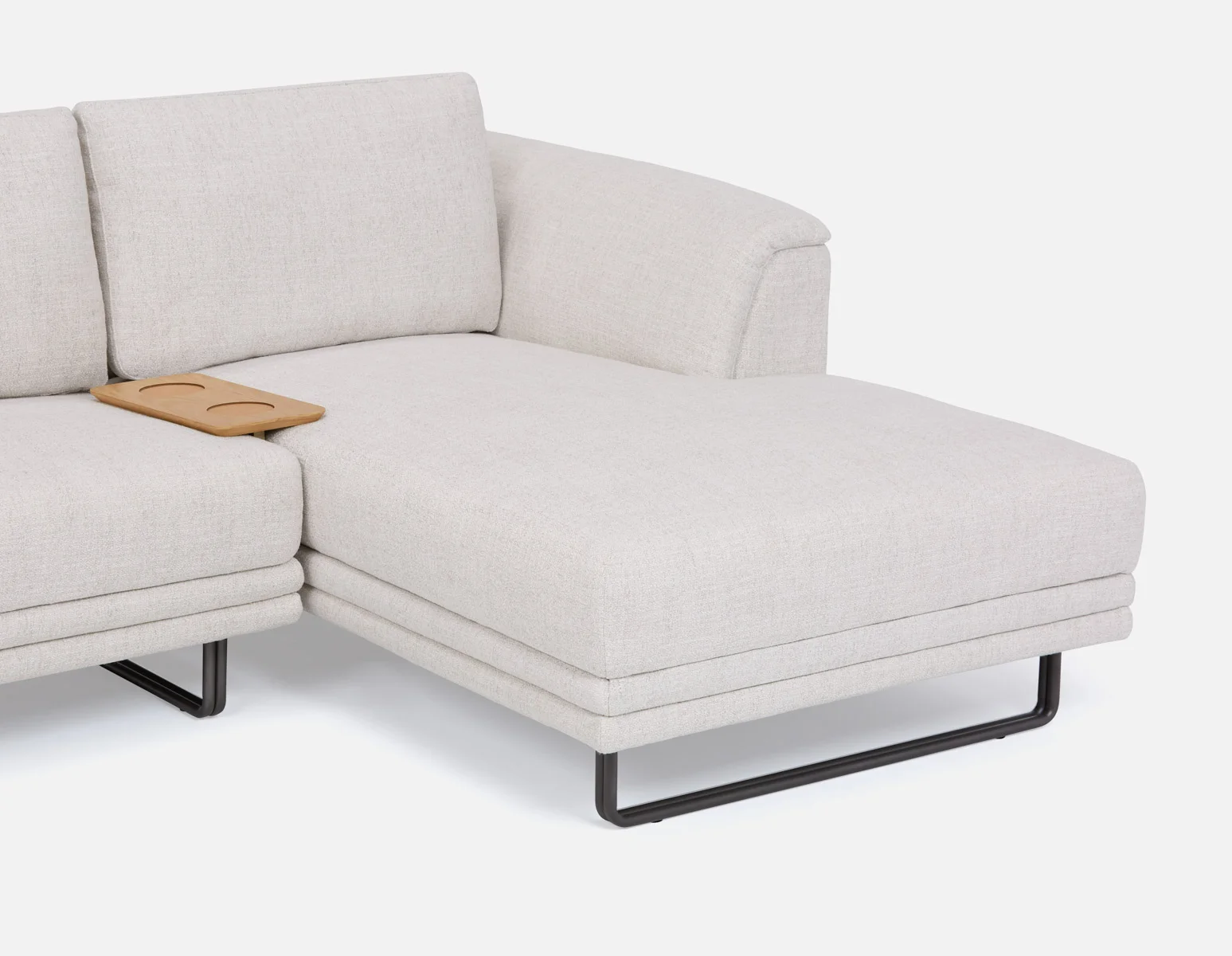 DIEGO — Modern contemporary sectional-sofa with tray (14-12-82-93-F) - Image 9