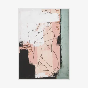 BEAUTE — Framed hand embellished giclée 50x70cm