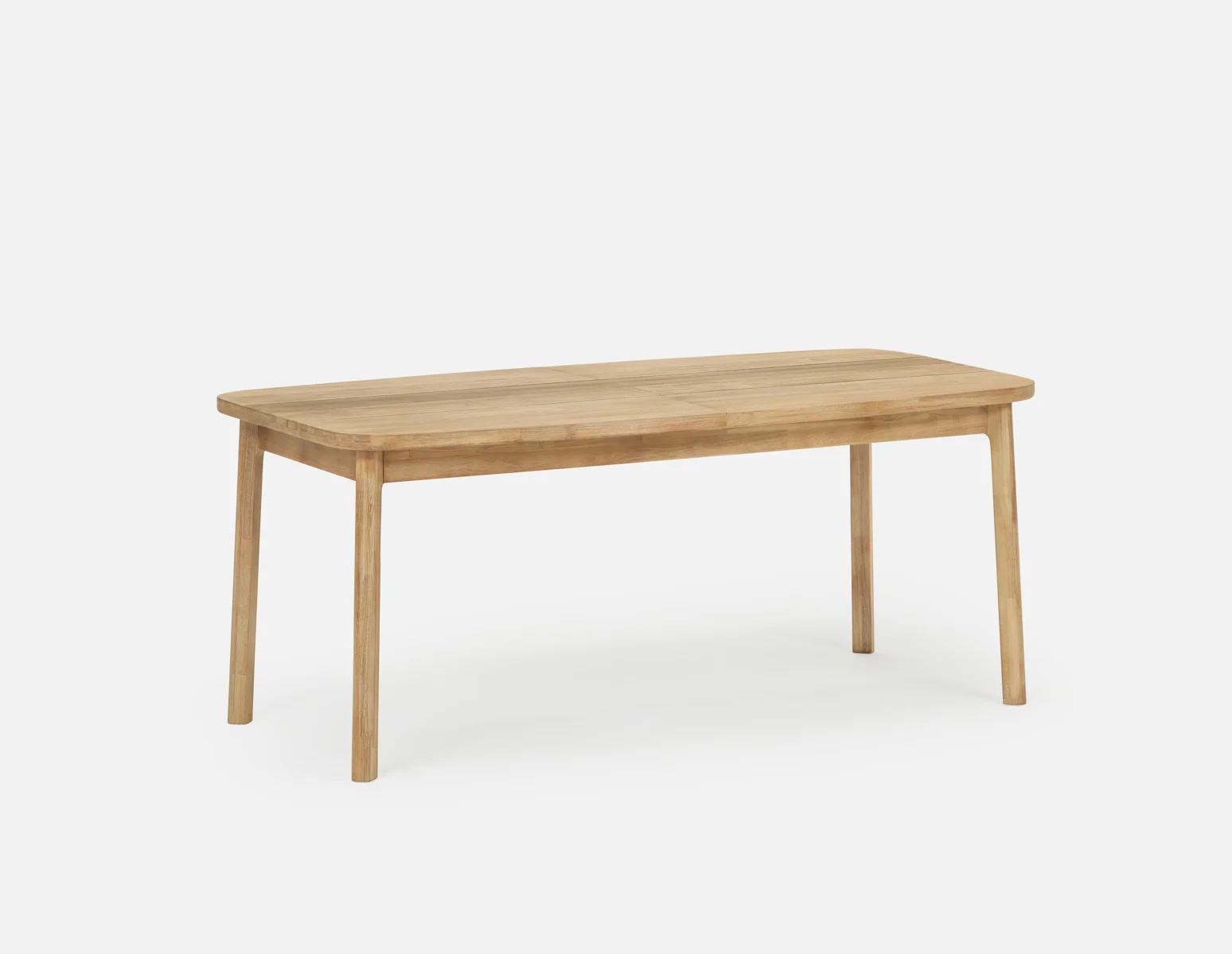 DALTON — Rustic farmhouse extendable acacia wood dining table 180cm - Image 2