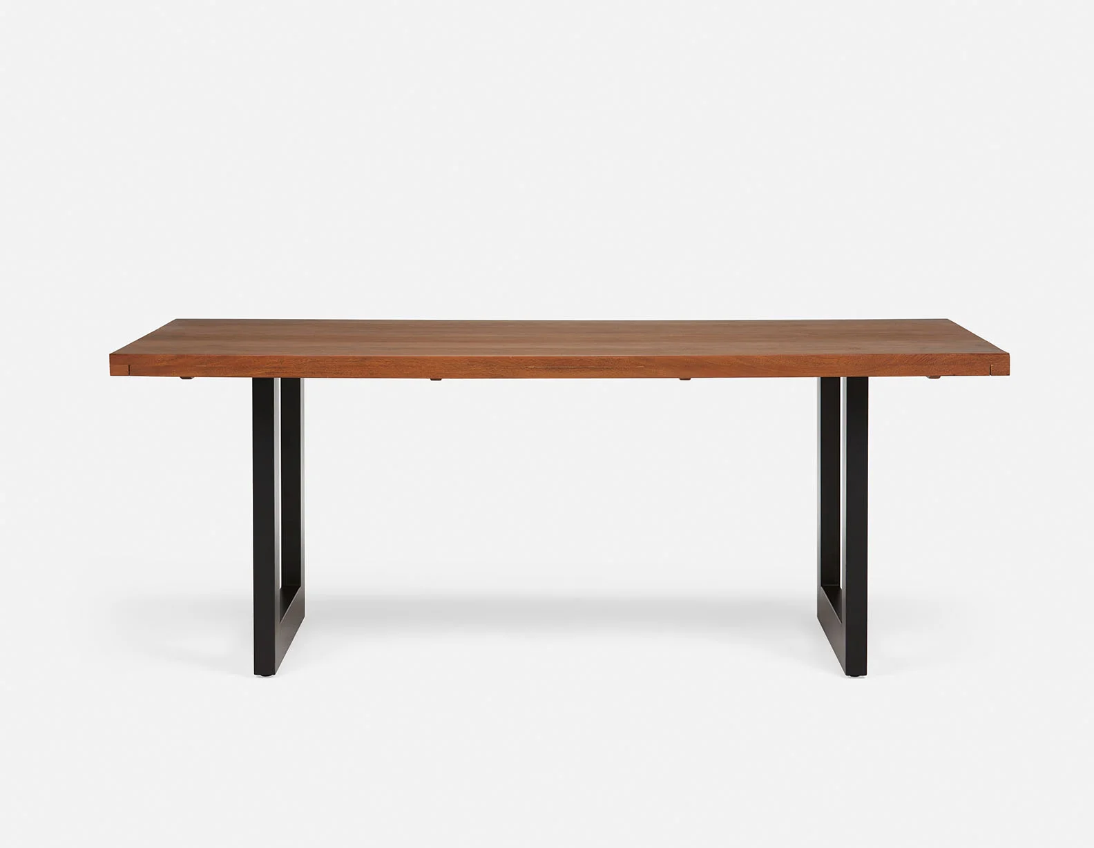 LYON — Acacia wood dining table 200 cm - Image 2