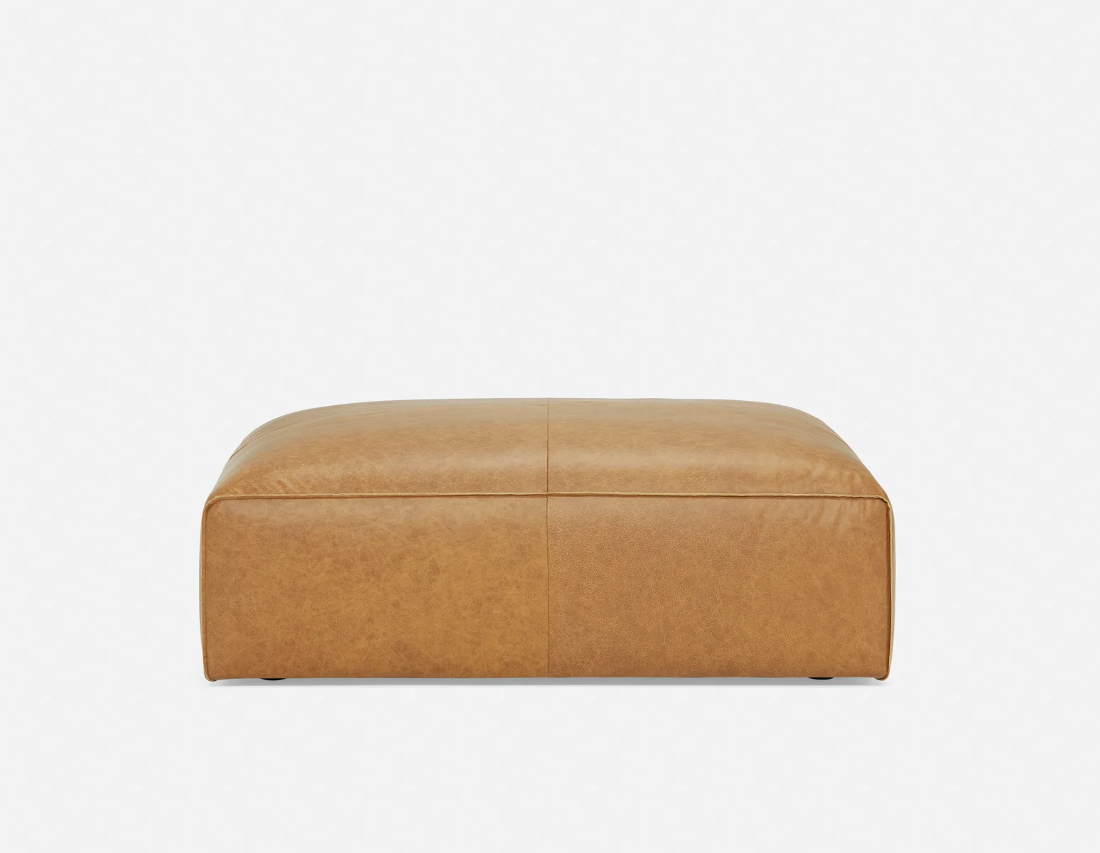 MONTE — 100% leather ottoman (08-82-47-49) - Image 8